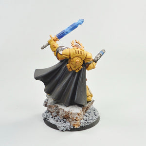 Imperial Fists - Captain Painted -  Warhammer 40k - Space Marines - 40,000 - GW