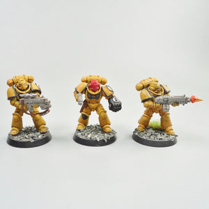 Imperial Fists - Primaris Intercessors x5 Painted - Warhammer 40k Space Marines