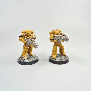 Imperial Fists - Primaris Intercessors x5 Painted - Warhammer 40k Space Marines