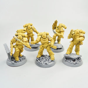 Imperial Fists - Assault Intercessors x5 - Warhammer 40k - Space Marines - GW