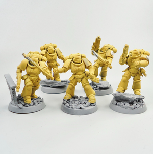 Imperial Fists - Assault Intercessors x5 - Warhammer 40k - Space Marines - GW