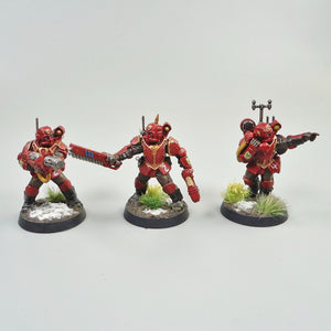 Games Workshop Warhammer 40k Astra Militarum Tempestus Scions X5 Painted