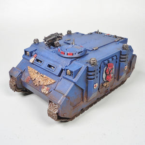 Warhammer 40k - Space Marines - Crimson Fists Rhino - Painted - GW - 40,000