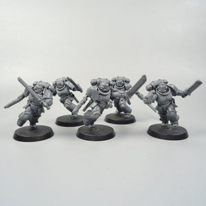 Space Marines Primaris Assault Intercessors x5 Unpainted - Warhammer 40k - GW
