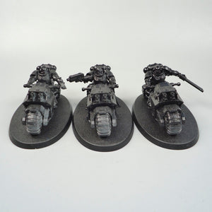 Space Marines Primaris Outriders x3 Undercoated - Warhammer 40k - GW