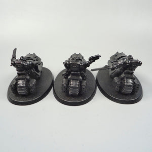 Space Marines Primaris Outriders x3 Undercoated - Warhammer 40k - GW
