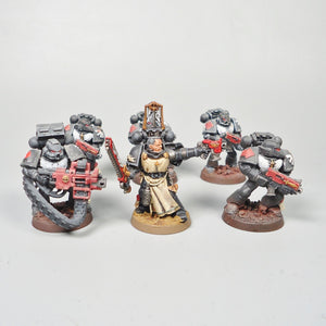 Dark Angels -  6 Man Tactical Squad Painted - Warhammer 40k -  Space Marines