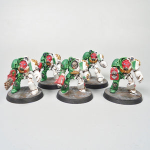 Dark Angels -  Terminator Squad Painted - Warhammer 40k - Army - Space Marines