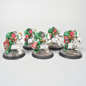Dark Angels -  Terminator Squad Painted - Warhammer 40k - Army - Space Marines