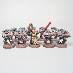 Dark Angels -  10 Man Tactical Squad Painted - Warhammer 40k -  Space Marines