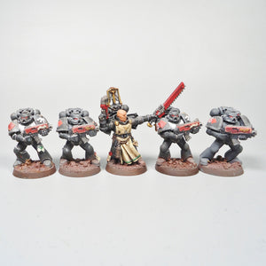 Dark Angels -  10 Man Tactical Squad Painted - Warhammer 40k -  Space Marines