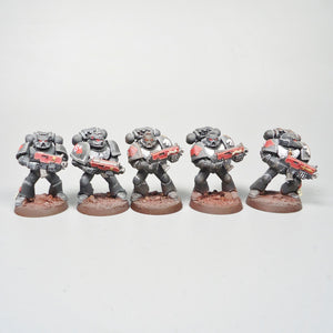 Dark Angels -  10 Man Tactical Squad Painted - Warhammer 40k -  Space Marines