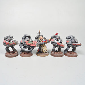 Dark Angels -  10 Man Tactical Squad Painted - Warhammer 40k -  Space Marines