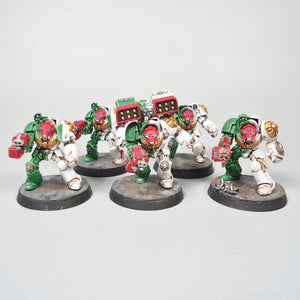 Dark Angels -  Terminator Squad Painted - Warhammer 40k - Army - Space Marines