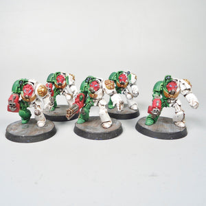Dark Angels -  Terminator Squad Painted - Warhammer 40k - Army - Space Marines