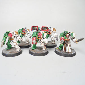 Dark Angels -  Terminator Squad Painted - Warhammer 40k - Army - Space Marines