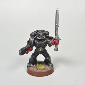 Warhammer 40k Crimson Fist Space Marines Character Painted