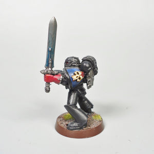 Warhammer 40k Crimson Fist Space Marines Character Painted