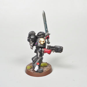 Warhammer 40k Crimson Fist Space Marines Character Painted