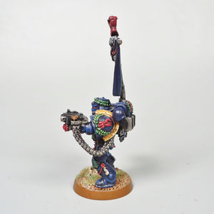 Warhammer 40k Crimson Fist Space Marines Pedro Kantor Painted - Metal OOP