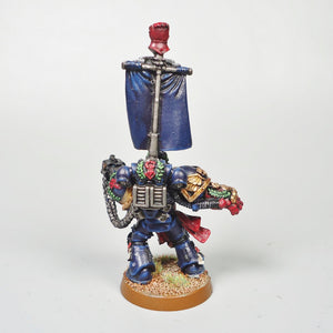 Warhammer 40k Crimson Fist Space Marines Pedro Kantor Painted - Metal OOP
