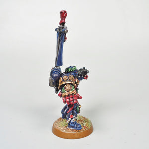 Warhammer 40k Crimson Fist Space Marines Pedro Kantor Painted - Metal OOP