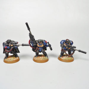 Warhammer 40k Crimson Fist Space Marine Sniper Scouts Squad Painted