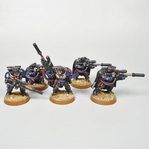 Warhammer 40k Crimson Fist Space Marine Sniper Scouts Squad Painted