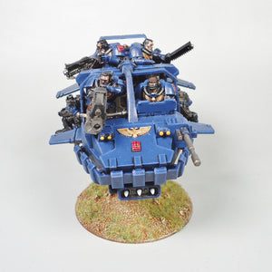 Warhammer 40k - Space Marines - Crimson Fists Land Speeder Storm  - Painted