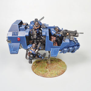 Warhammer 40k - Space Marines - Crimson Fists Land Speeder Storm  - Painted