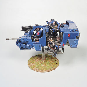 Warhammer 40k - Space Marines - Crimson Fists Land Speeder Storm  - Painted