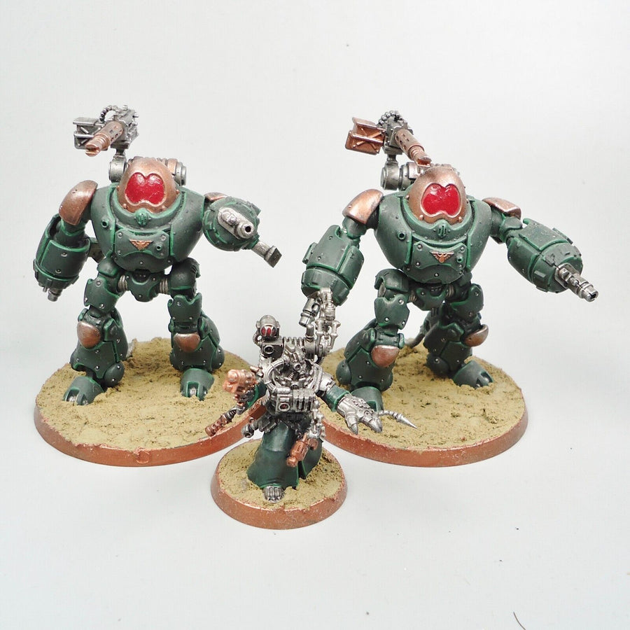Warhammer 40k Army Adeptus Mechanicus Kastelan Robots Painted – Warzone  Miniatures