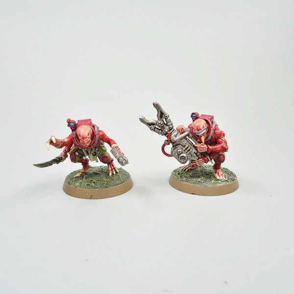 Warhammer 40k Army Genestealer Cults Acolyte Hybrids x5 Painted