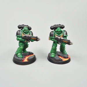 Warhammer 40k Army Space Marines Salamanders Intercessors x5 Painted –  Warzone Miniatures