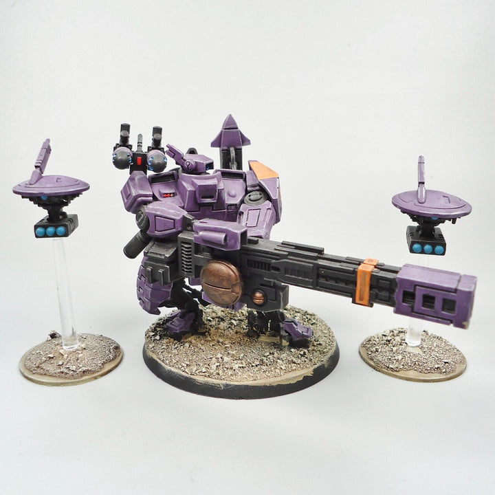 Warhammer 40k Army Tau Empire Commander Painted and Based – Warzone  Miniatures