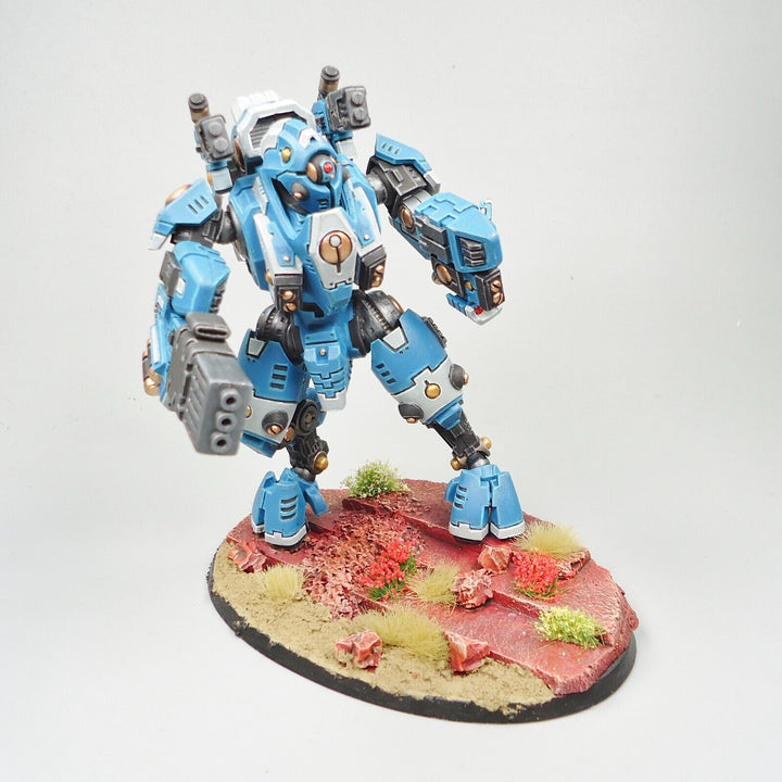 Warhammer 40k Army Tau Empire Commander Painted and Based